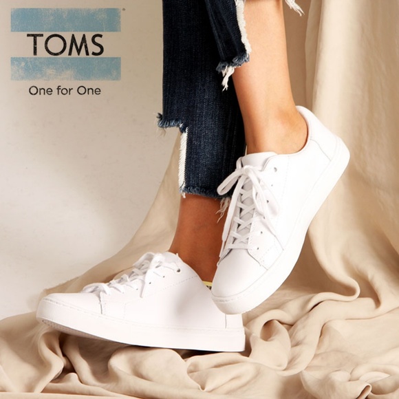 toms lenox leather sneaker